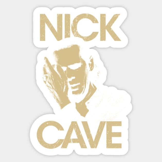 Nick Cave Sticker by arivasrobbins